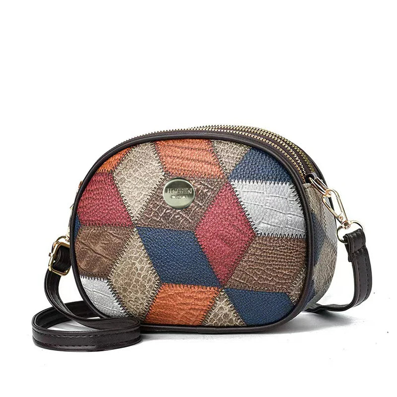 Solara® - Classic Mosaic Leather Bag