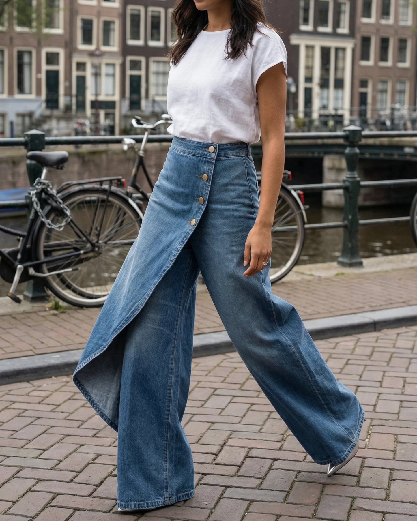 Denim Wrap Pants®