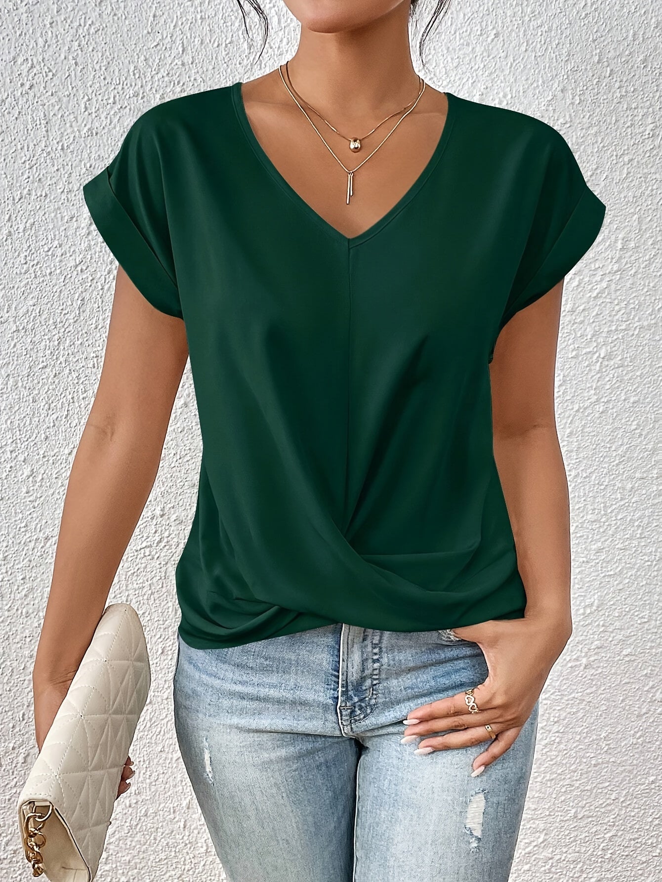 Novaro London® | Comfortable T-shirt with Elegant Neckline (LIMITED TIME 1+1 FREE!)