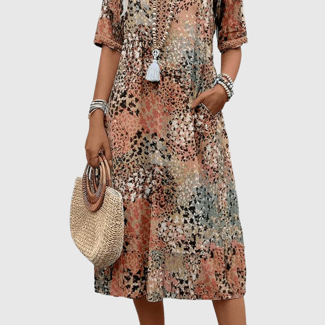 Skyler® | Ocean Breeze Midi Dress