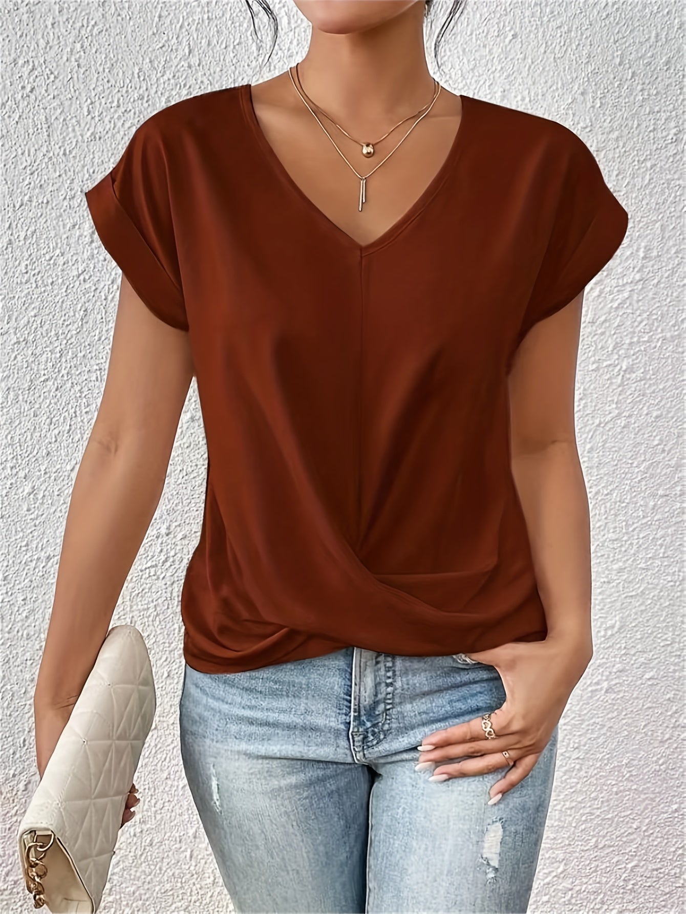 Novaro London® | Comfortable T-shirt with Elegant Neckline (LIMITED TIME 1+1 FREE!)