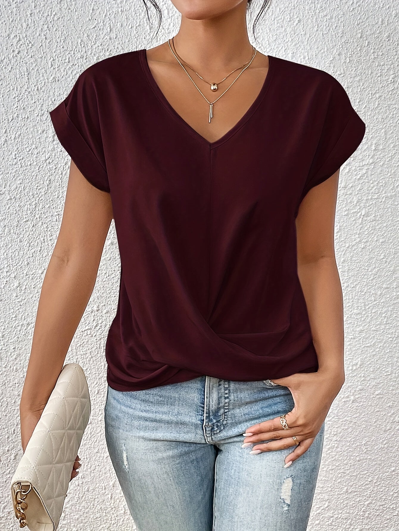 Novaro London® | Comfortable T-shirt with Elegant Neckline (LIMITED TIME 1+1 FREE!)