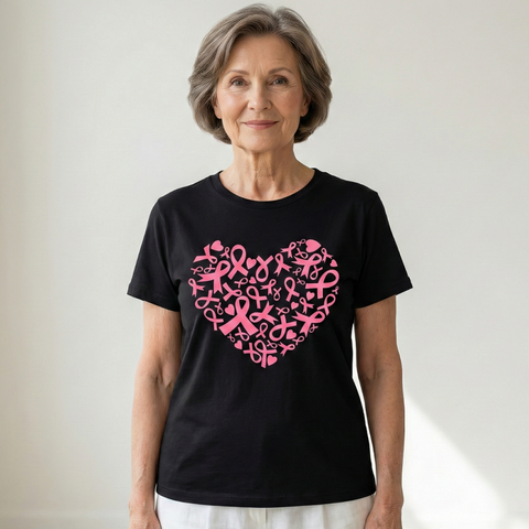 Heart of Hope T-Shirt® | Together Against Breast Cancer