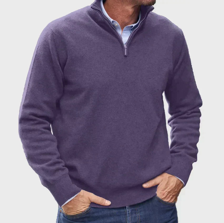 JOHN ZIP SWEATER® | WARMTH WITH ELEGANT SIMPLICITY