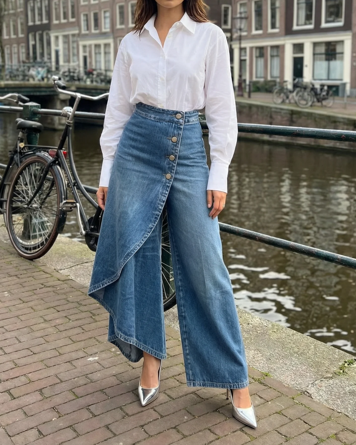 Denim Wrap Pants®