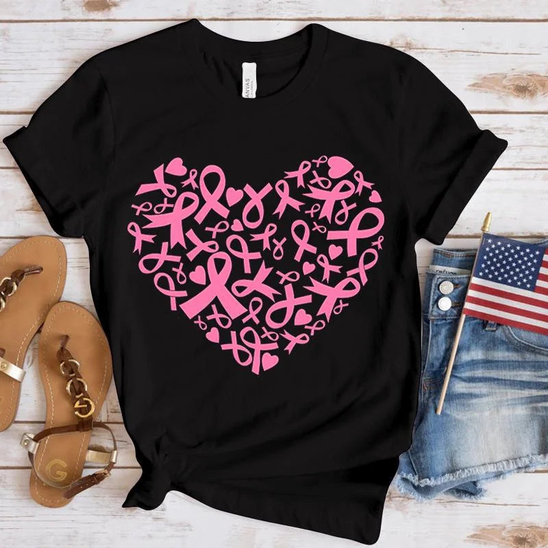 Heart of Hope T-Shirt® | Together Against Breast Cancer