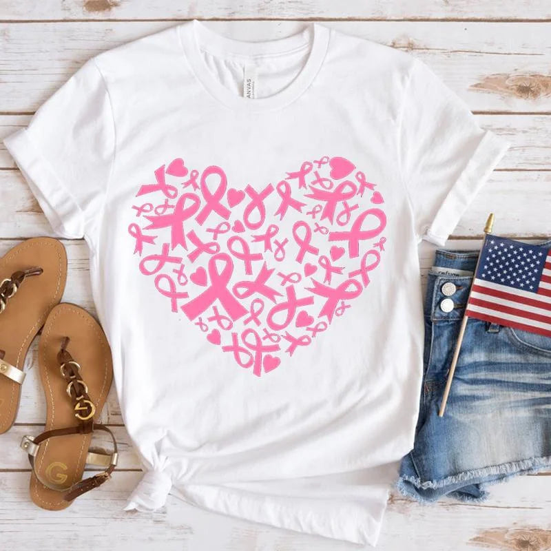 Heart of Hope T-Shirt® | Together Against Breast Cancer