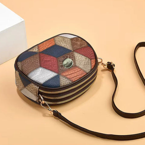 Solara® - Classic Mosaic Leather Bag
