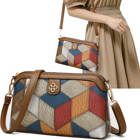 Solara® - Mosaic Ethnic Crossbody Bag