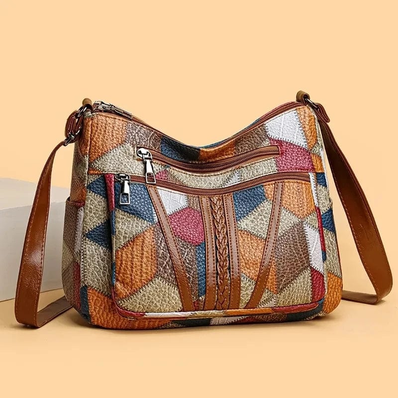 Solara® - Mosaic Leather Handbag