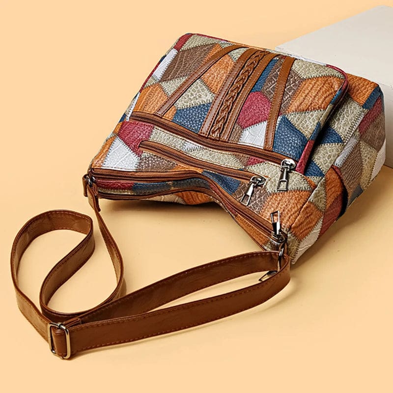 Solara® - Mosaic Leather Handbag