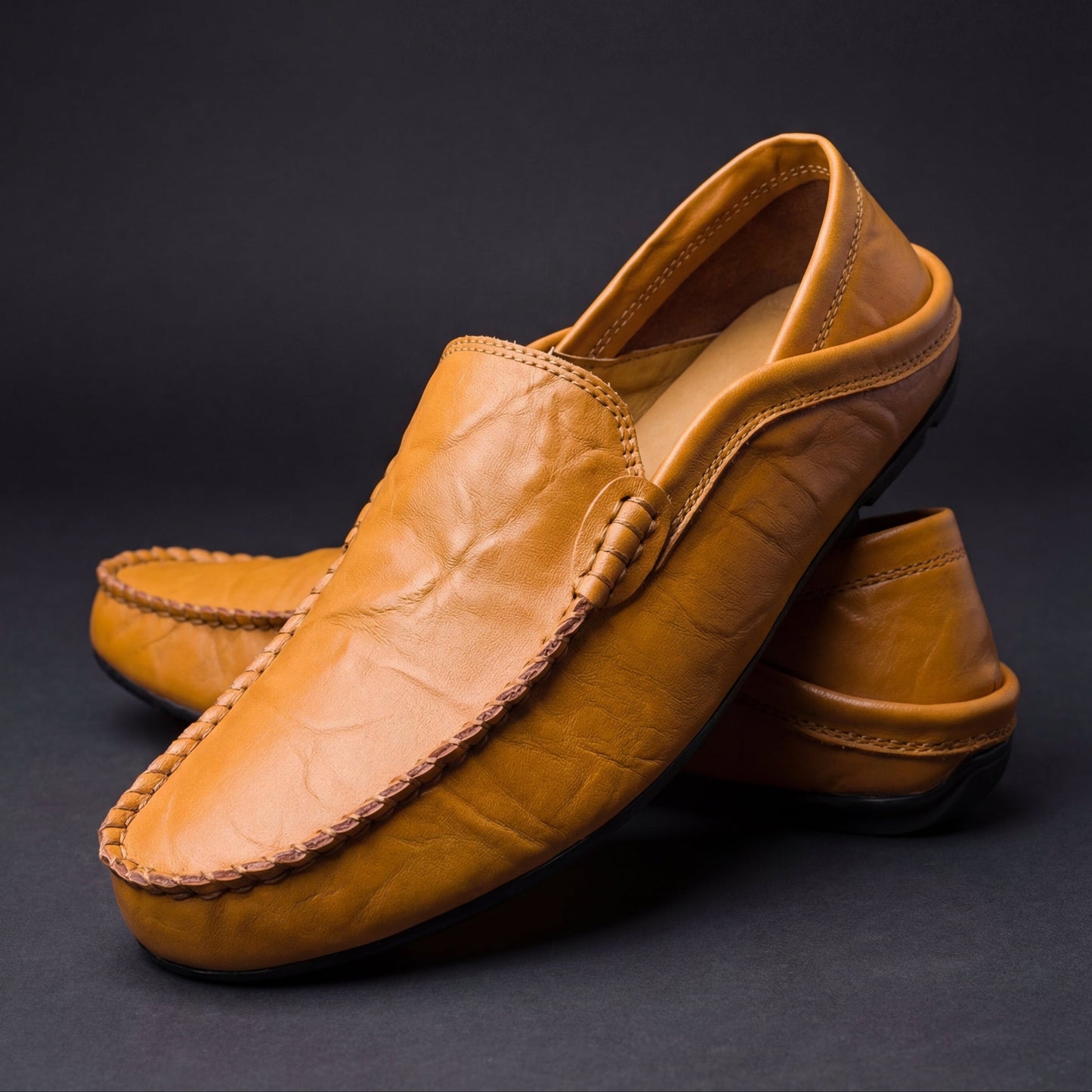 James | Men's Leather Loafers