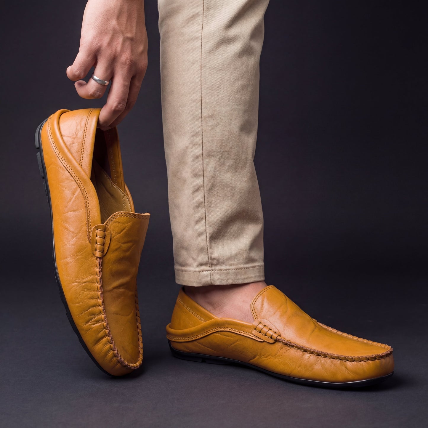 James | Men's Leather Loafers
