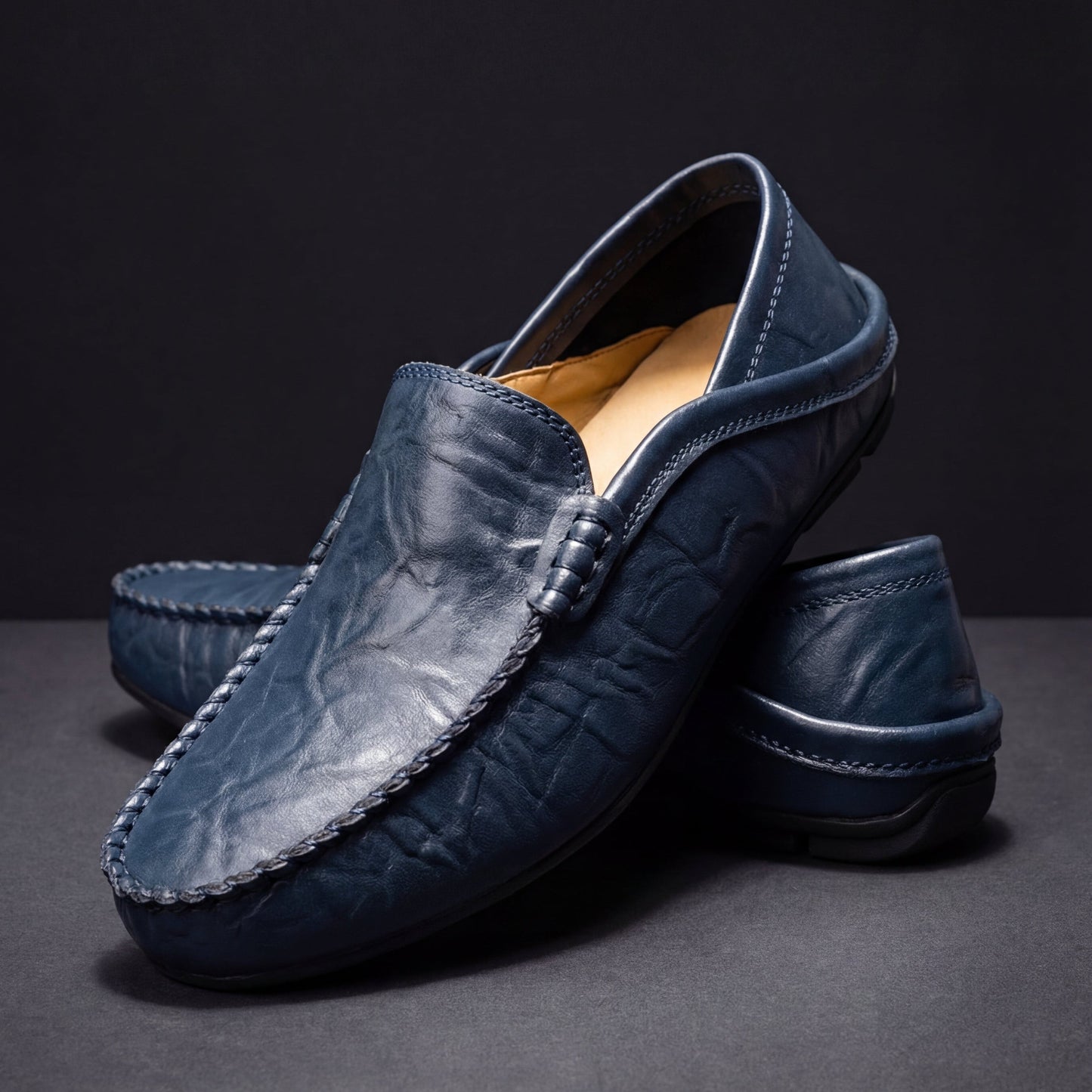 James | Men's Leather Loafers