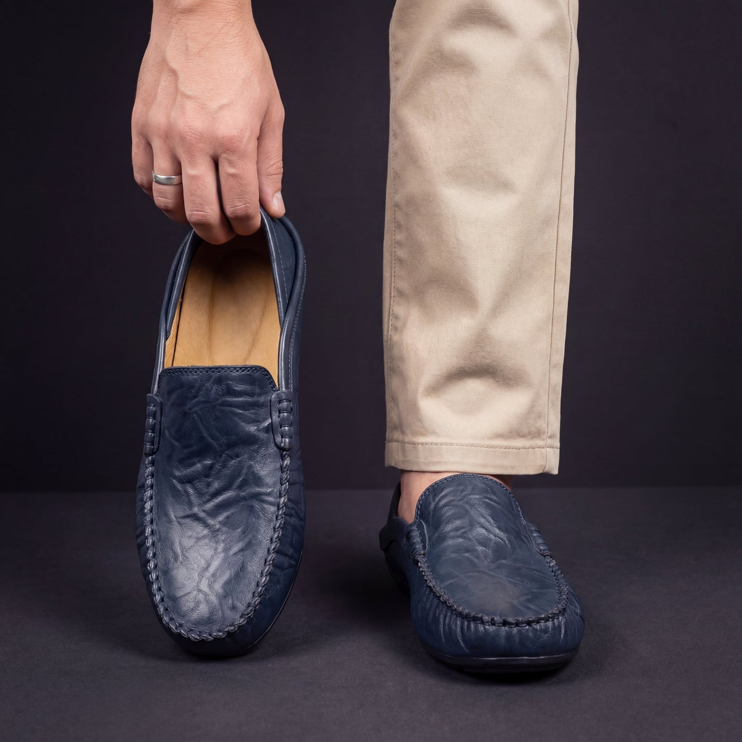 James | Men's Leather Loafers
