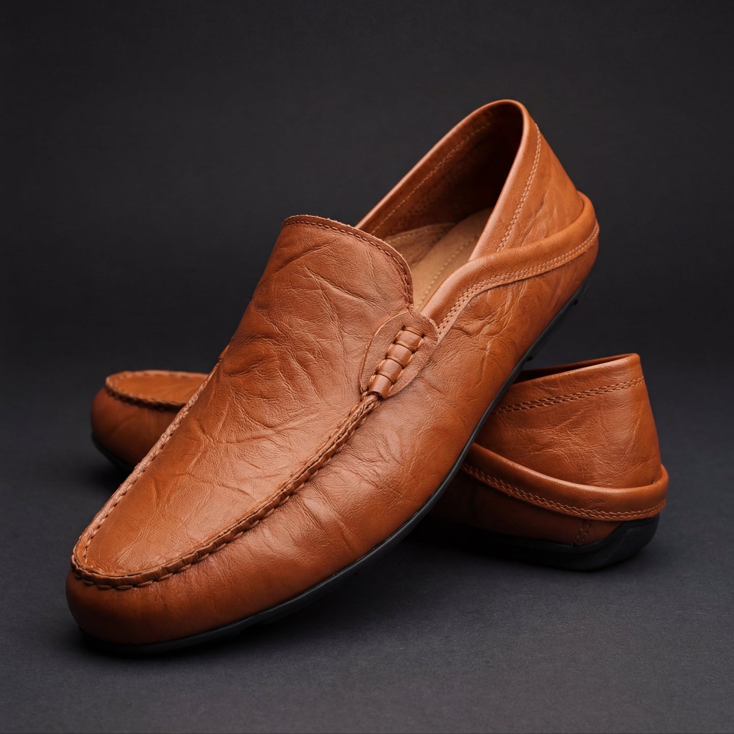 James | Men's Leather Loafers